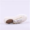 Paul Green Side Zip Platform Trainer - Ivory Leather